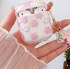 Transparent Glitter for AirPods Pro Protective Case 1 Soft New Apple 1 Generation Standing Earphone Case