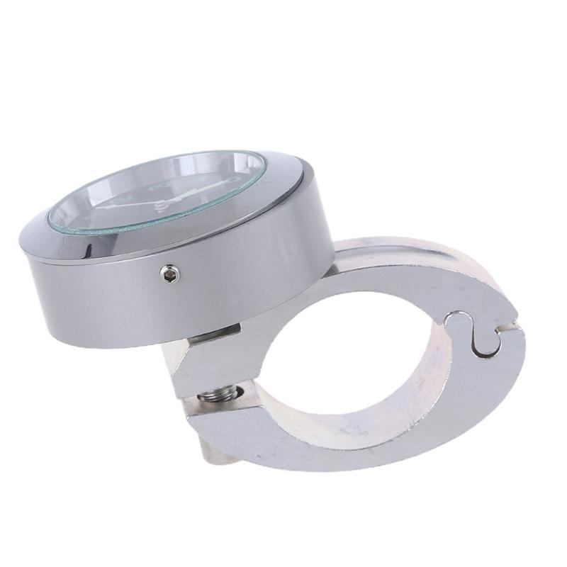 Univerzální motocyklové hodinky Motocyklové hodinky Vodotěsné nárazuvzdorné hliníkové hodiny se sponou