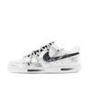 Nike Court Vision 1 Leather Slip Resistant Low Top Skateboard Shoes Men's Black Gray White DH2987-110(Team309-QD)