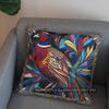 2D Colorful Pheasant Art Pillow For Home Decor Pattern Cushion Cover Suitable For Sofa Bedroom Car Pillow Cover