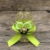 Set of 6 Hollow Iron Birdcage Candy Box Elegant Iron Craft Durable Suitable Storage Gift Box for Organizing Small Items