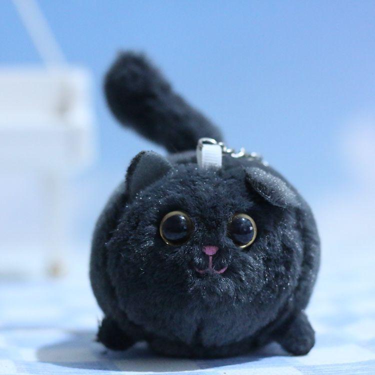 Plush Cat Cartoon Bag Charm Cuddly Doll Keychain Ideal Gift For Cat Lovers