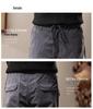 Retro Casual Loose Cuff Pants - Men’s Fashionable, All-Match Overalls