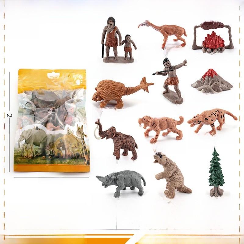 Prehistoric Mammal Skull Model With Pvc Material For Educational Museum Display And Collectors