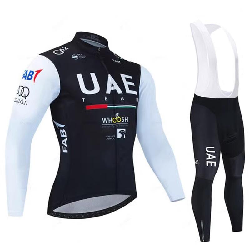 Autumn  Road Bike Cycling Suit Long-sleeved Suit  Team Cycling Warm Bicycle Suit