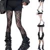 Patterned Tights Fishnet Stockings High Waist Pantyhose Stockings Leggings Mesh Tights for Women Girls Summer Leggings