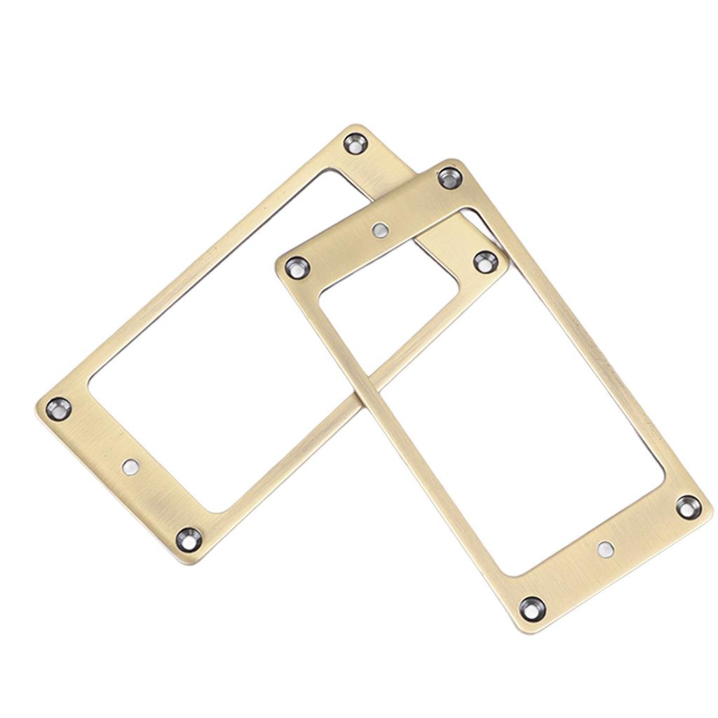 2Pcs Electric Guitar Pickup Frame Zinc Alloy   Pickup Mounting   Set 2 X 2mm