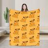 Warm BlanketGirls Boys Decorative Simba Lion King Throw Blanket  Flannel Bedspread Chair Sofa Bed Street Trend Sofa Bed Cover