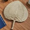 Hand-Woven Elderly Mosquito Repellent Cool Papyrus Straw Fan