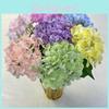 72 Petal Realistic Soft Touch Artificial Hydrangea Flowers Wedding Home Decor