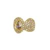 Iced Out Bling Diamonds Teeth Grillz 18k Gold Plated Single Teeth Set Full Zircon Braces for Body Jewelry
