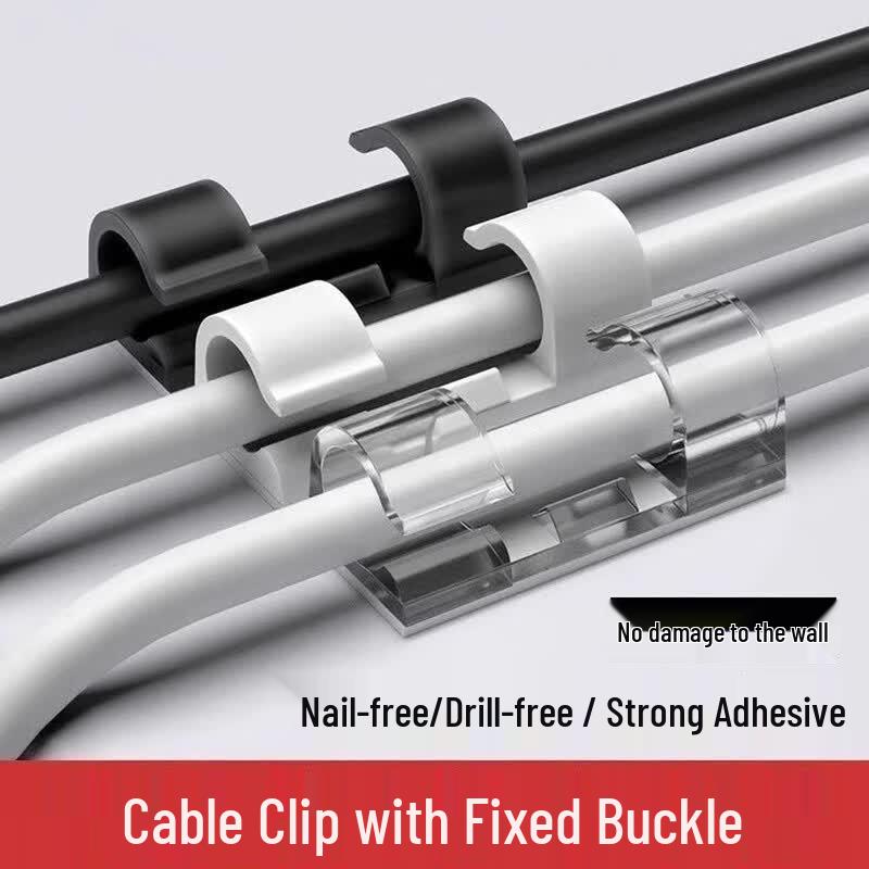 Self-Adhesive Cable Management Organizer Set