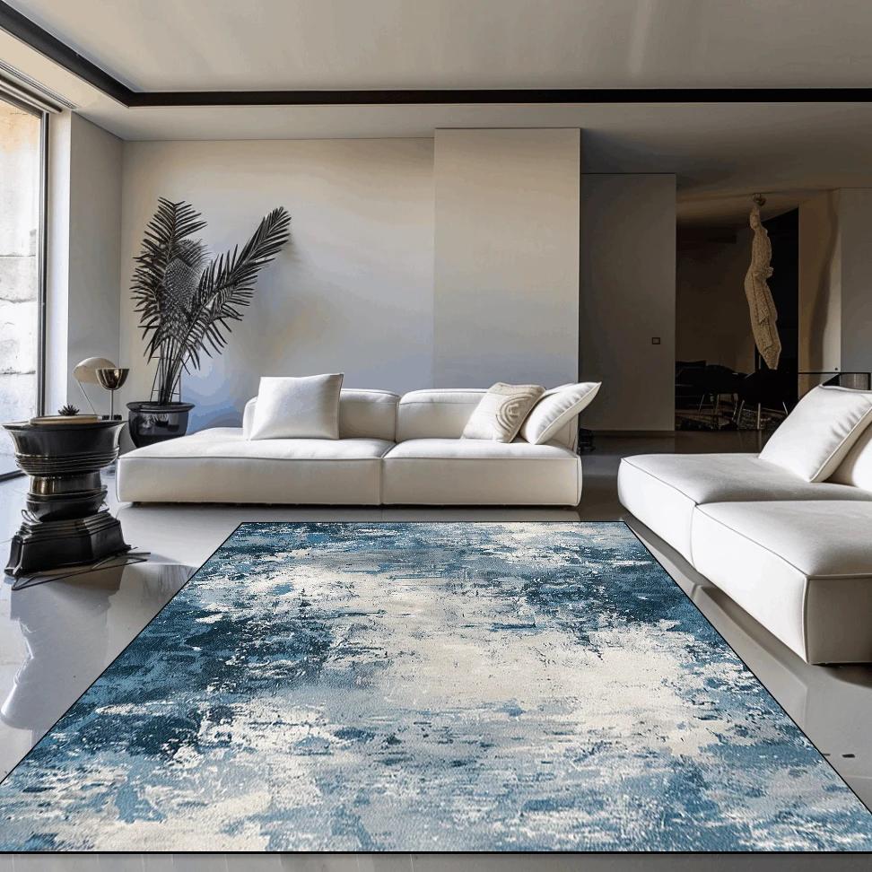 Modern Home Decoration Carpet Abstract Luxury Living Room Carpets Sofa Chair Area Rug Anti-slip Bedroom Decor Bedside Floor Mat