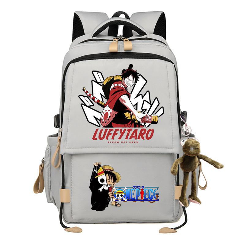 ONE PIECE Backpack Teen Student Large Capacity Fashion Backpack