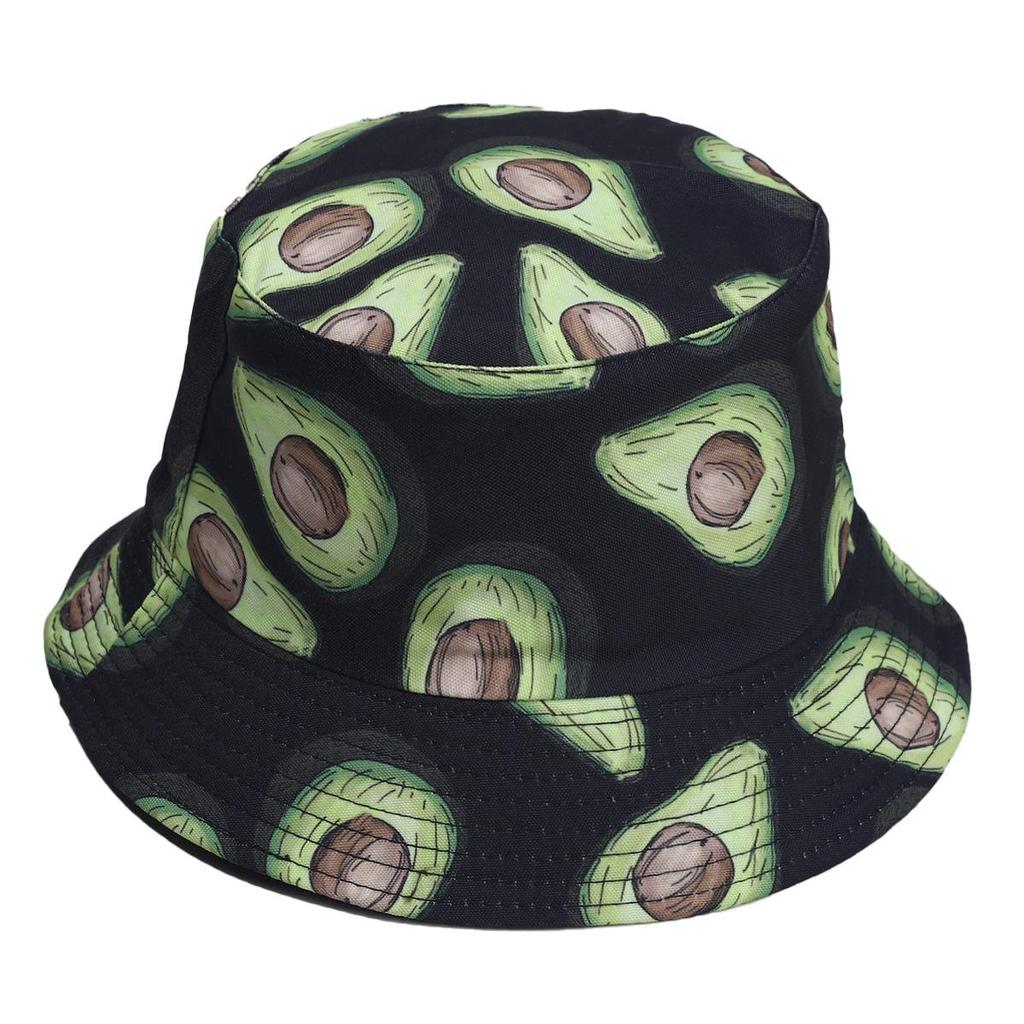2026 Lemon Pattern Reversible Bucket Hat for Men & Women – Summer Sun Protection