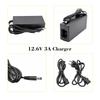 12.6V 1A 3A 5A 10A Lithium Battery Charger AC110-240V To DC For11.1V 3S 12V Power Supply Sprayer Li-ion Battery Pack DC5.5*2.1mm