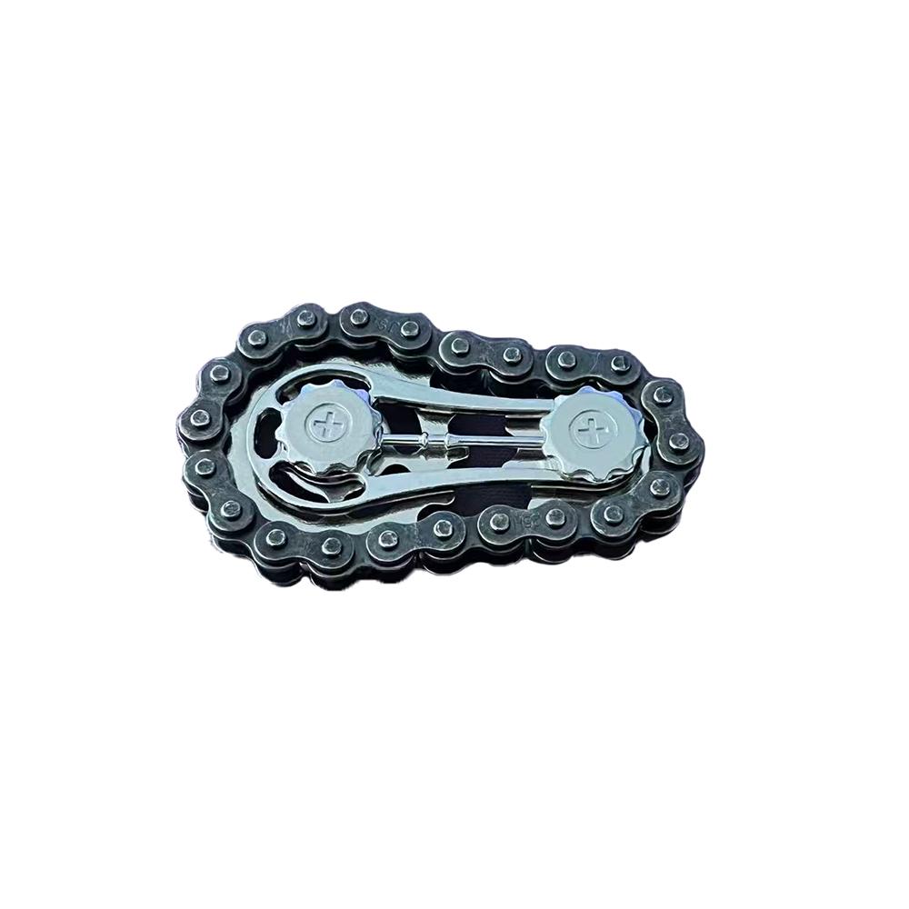 Non-Toxic New Type Of Toothed Disc Flywheel Fingertip Gyroscope Silent Rotating Device For Resisting Pressure And Reducing Stress - Metal