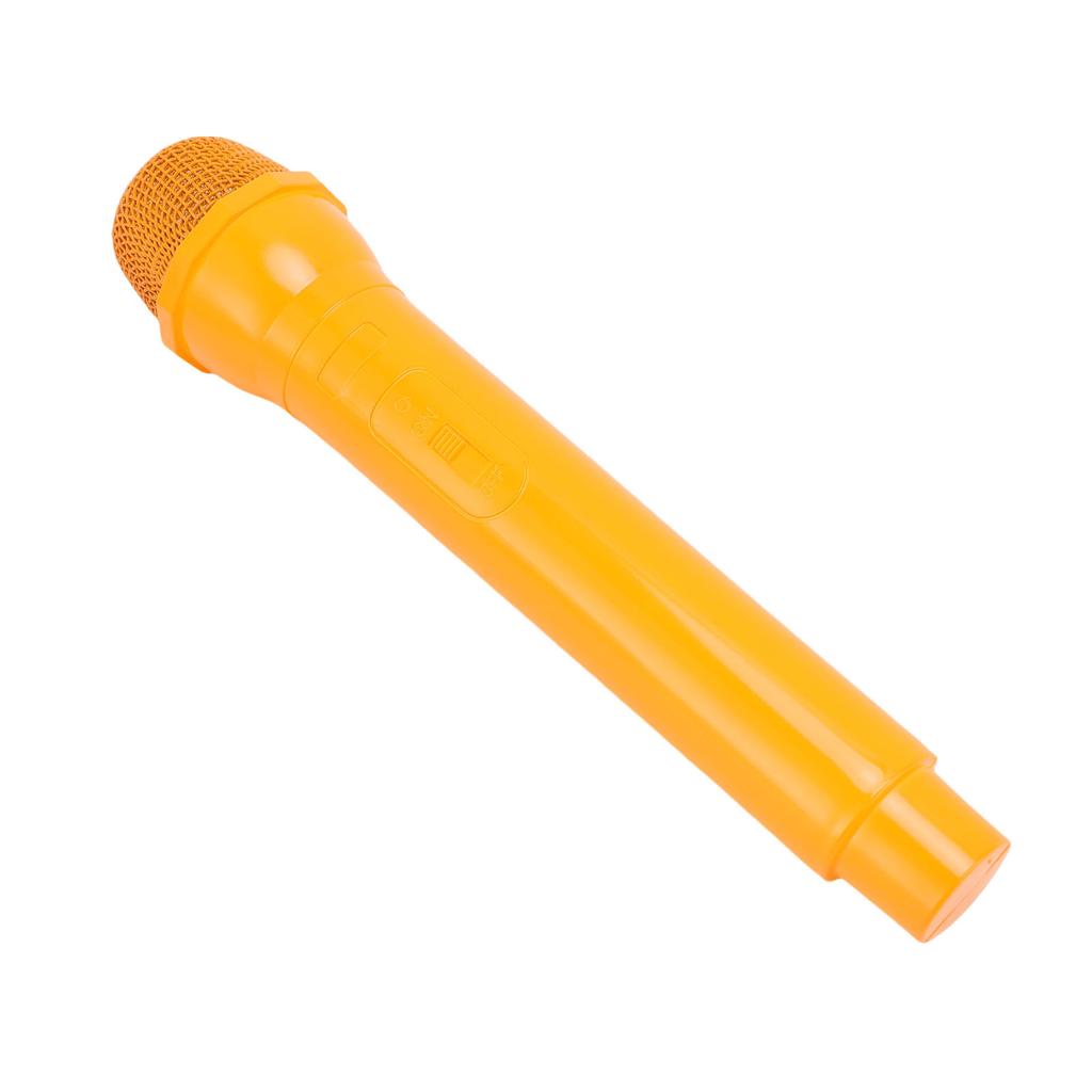 Fake Microphone Prop Simulated Pretend Plastic Microphone Prop for Cosplay Photography Training
