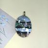 Geometric Shell Pendant Necklace For Jewelry Making Artisans