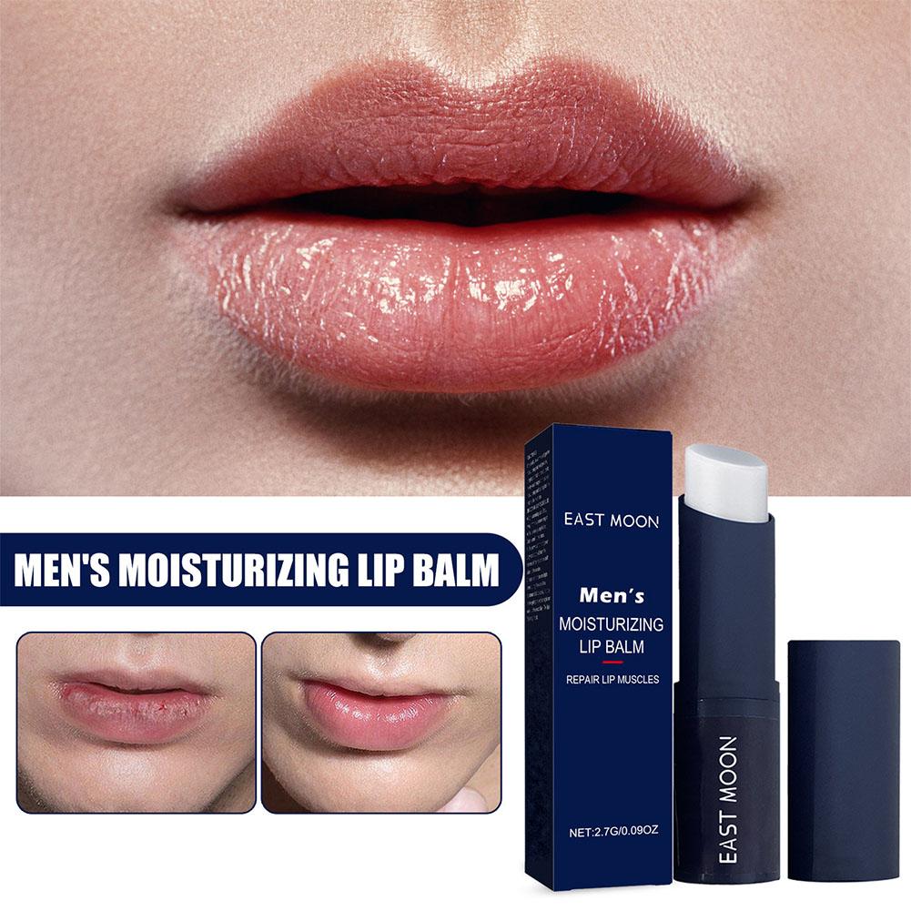 1/5PCS Lip Balm For Men Moisturizing Lip Care Hydration Dry Cracked Lips Soothing Repair Daily Essential Nourishing Beauty Care