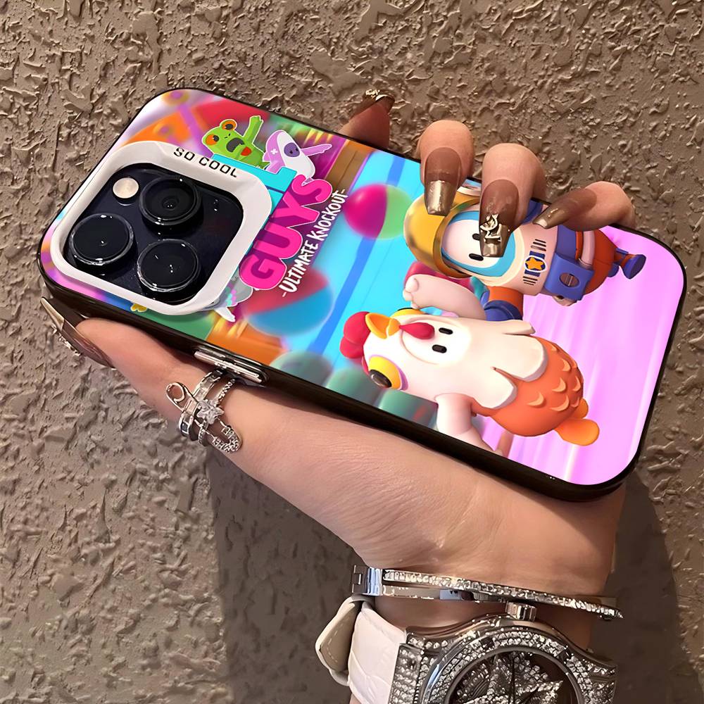 F-Fall G-Guys Party Game Color Phone Case For IPhone 17 16 15 14 13 12 11 Pro Max Plus Pro Shell