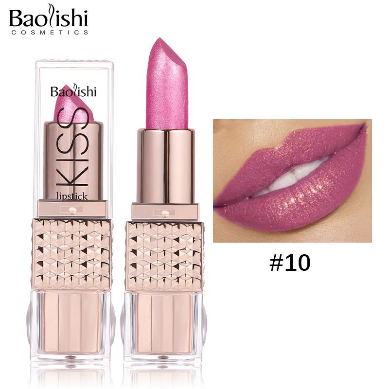 Matte Pearlescent Nude Candy Lipstick Long-lasting Waterproof Non-stick Cup Mirror Lip Glaze for Everyday Makeup