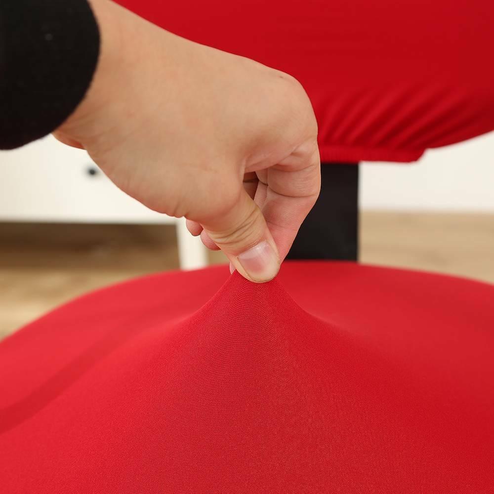 2Pcs/set Elastic Stretch Desk Task Seat Cover Slipcover Protector Cover Split Office Chair Cover