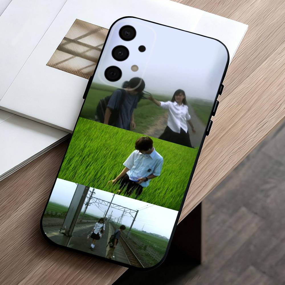 Cool All About Lily Chou-Chou Phone Case For Samsung Galaxy A73,A72,A71,A70,A53,A52,A51,Others Soft Black Cover