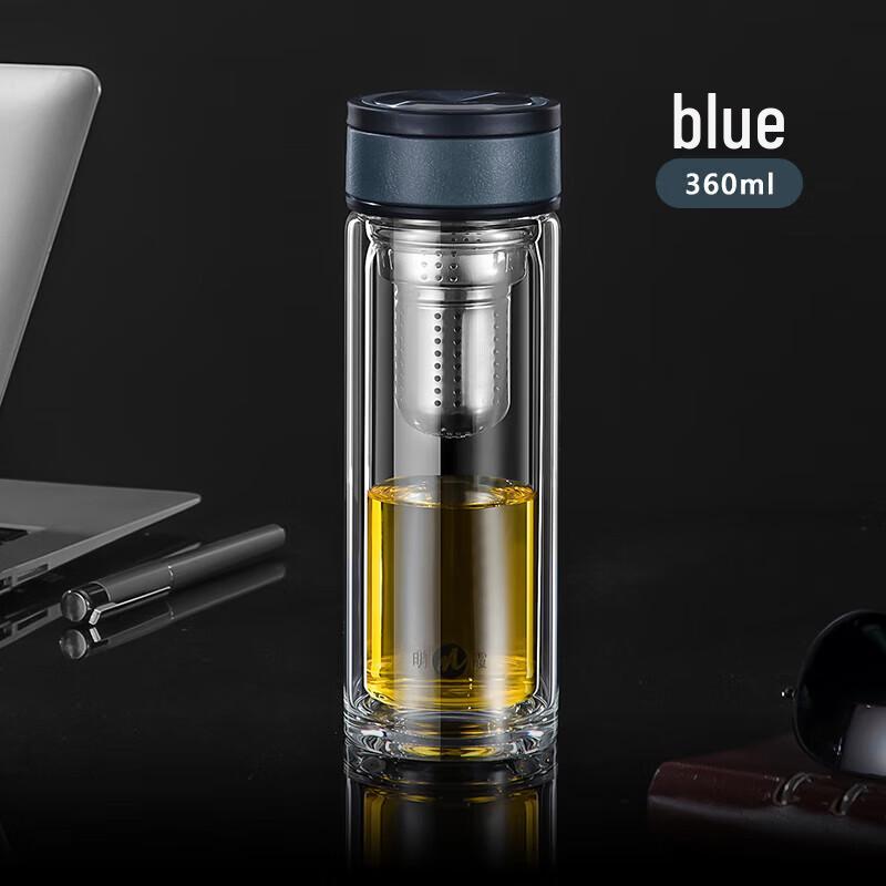 Mingxia Portable Double-Layer Glass Tea Separation Bottle