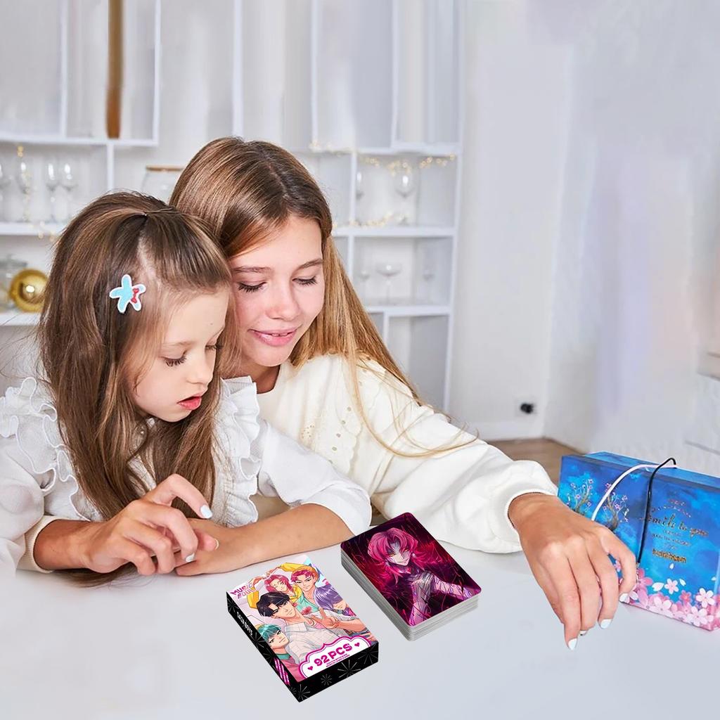 62 LOMO Cards 32 Stickers SAJA BOYS Shaka Men's Group Witch Hunting Women's Group Double-sided Small Card Saja Boys Photo Card Sticker Greeting Card