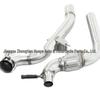 Stainless Steel Downpipe for 2015-2016 EcoBoost 2.3T Muffler Turbo