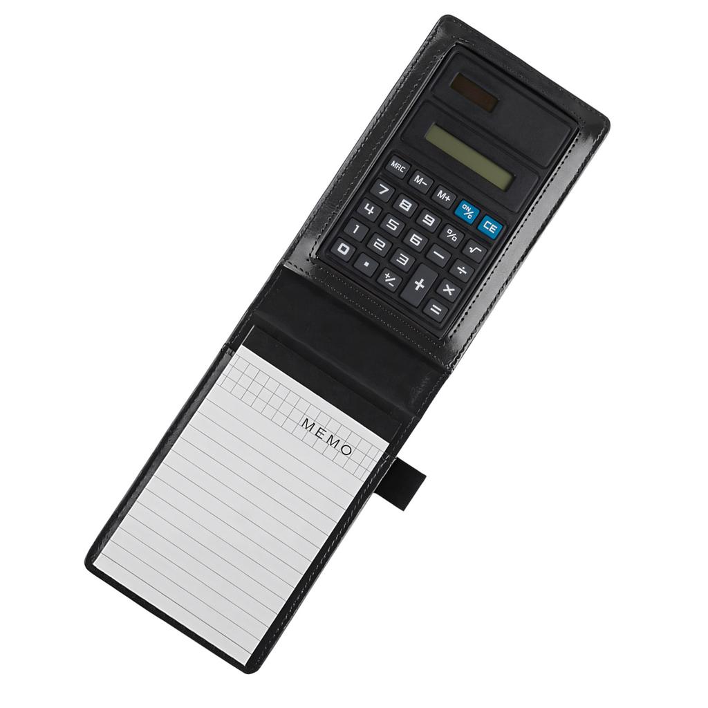Compacts PU Leather A7 Size Budget Planner Cover with Calculator and Clipboard Personals Wallets Binders for Daily Use
