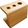 2/3/4 Slots Electric Toothbrush Head Holder Rack Mini Portable Durable El Non Slip Freestanding Natural Bathroom Bamboo Stand