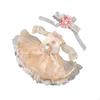BJD Doll Dress Layered Skirt 1/6 Ruffle Details Miniature Apparel for Display, Photo