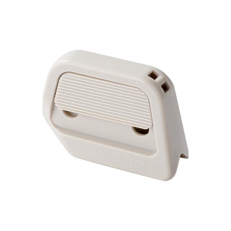

1Pc Parcel Cutter Safety Magnet Retractable Seal Package Breaker Portable Package Box Opener Right Angle Groove Home Daily Use хаки