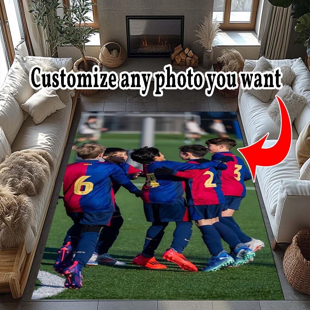 Customize Picture Customize Your photo Area Rug Perfect for Hallway Dining Room Foyer Entryway Antislip Carpet Anime Office Decor