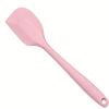 1pc Baking Spatula All-in-one Silicone Scraper Heat Resistant Non-stick Cream Smoothing Knife Baking Tool