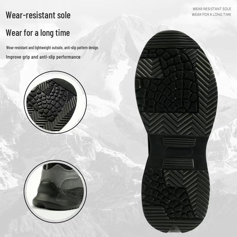 Scarpe di Sicurezza da Lavoro da Uomo con Puntale in Acciaio - Anti-Schiacciamento, Anti-Perforazione, Deodoranti, Leggere, Traspiranti per Tutte le Stagioni.