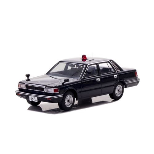RAI'S 1/43 Scale Nissan Cedric (YPY30 Modified) 1985 Tokyo Metropolitan Police Department Traffic Bureau Traffic Mobile Unit Vehicle (Unmarked, Navy B