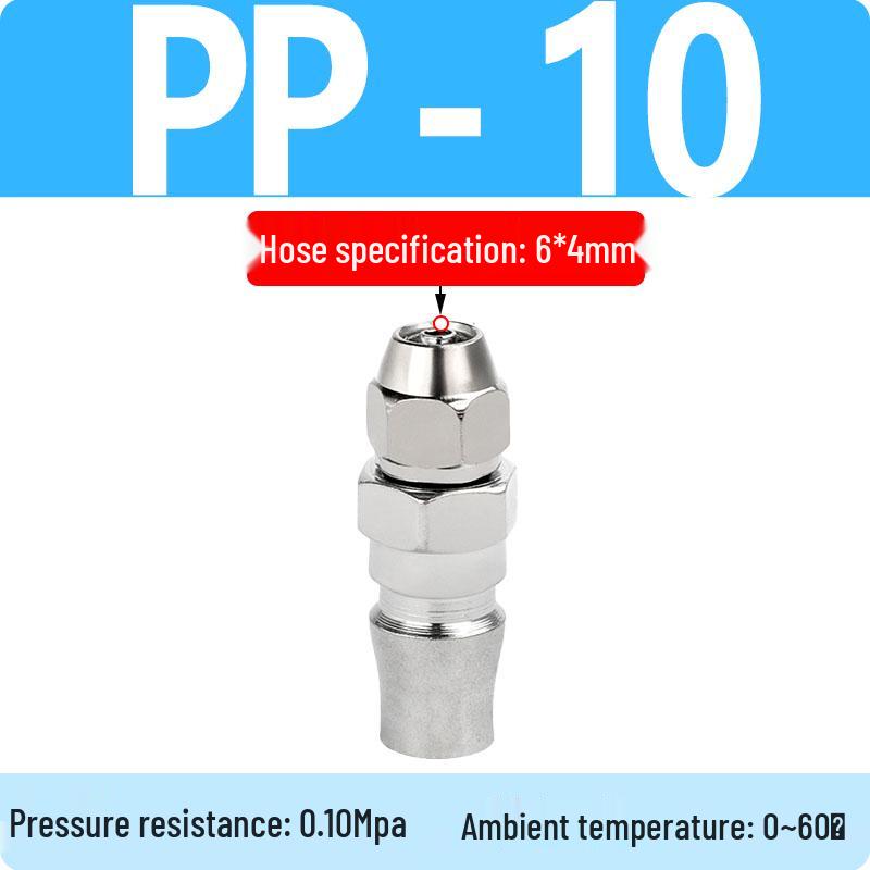 C-Type Self-Locking Air Compressor Quick Connect Hose & Pneumatic Air Gun Connector (SP20/30/40)