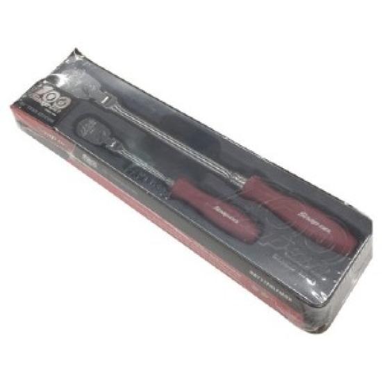 

Snap-on 100th Anniversary Limited Ratchet Set Flex Ratchet Red RAT2TFHLFMRX NEW