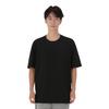 FILA Blue Simple Solid Color Comfortable Versatile Classic Casual Round Neck Short Sleeve T-Shirt Men Tops Black F11M622118FBK