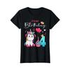 Birthday T Shirt Unicorn Music Girl 4 Years It's My Black Unisex Streetwear Casual Graphic Sof