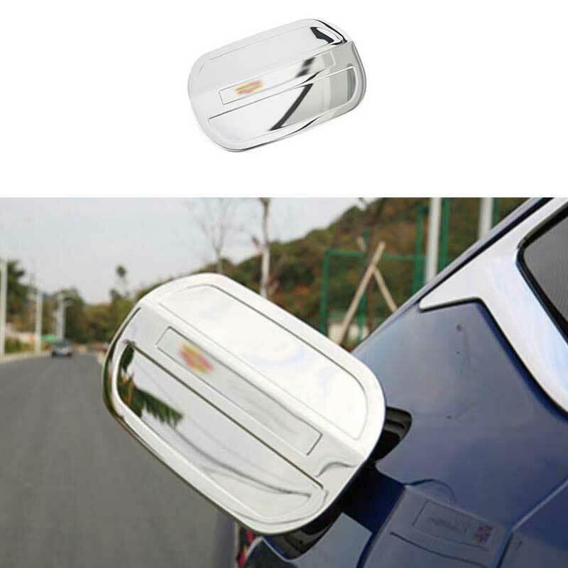 For Cadillac CT5 CT5-V 2020-2025 Chrome Steel Door Fuel Tank Cap Cover Trim 1PCS