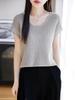 Plus Size Sleeveless Linen Knit Top - Women's Breathable Spring/Summer Pullover