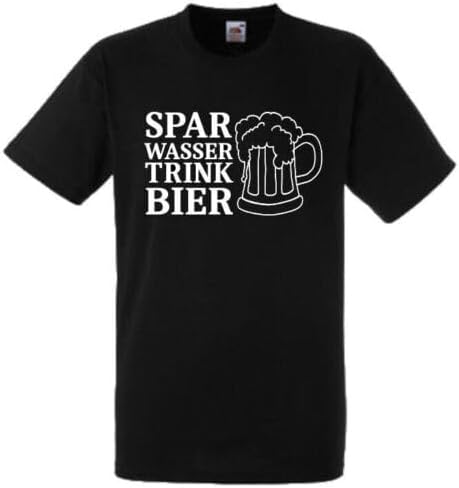 Sayings Men T Shirt Fun Funny Funny Beer Saying Text Motif Shirt Gift Fun Shirt XL чёрный