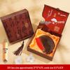 Sandalwood Painted Massage Comb Gift Set