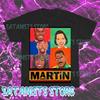 New Martin TV Show Men's Black T-shirt Funny Size S To 5XL