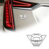 3D Car Styling Chrome Metal V6 V8 Logo Fender Body Side Naklejka Emblemat Odznaka Dla Uniwersalnych Akcesoriów Samochodowych Samochody