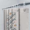 Vintage Floral Shower Curtain Botanical Pattern Bathroom Decor Waterproof Fabric Liner Farmhouse Rustic Home Textile Wall Hangin